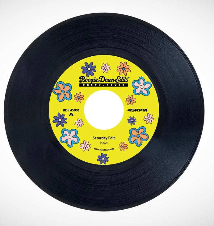 6BLOCC - Boogie Down Edits: Forty Fives - Side B Label (Couldn't Love U More Edit)