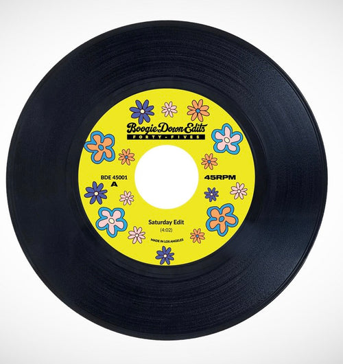 6BLOCC - Boogie Down Edits: Forty Fives - Side B Label (Couldn't Love U More Edit)