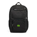 CA Muzik Laptop Backpack-Green Logo