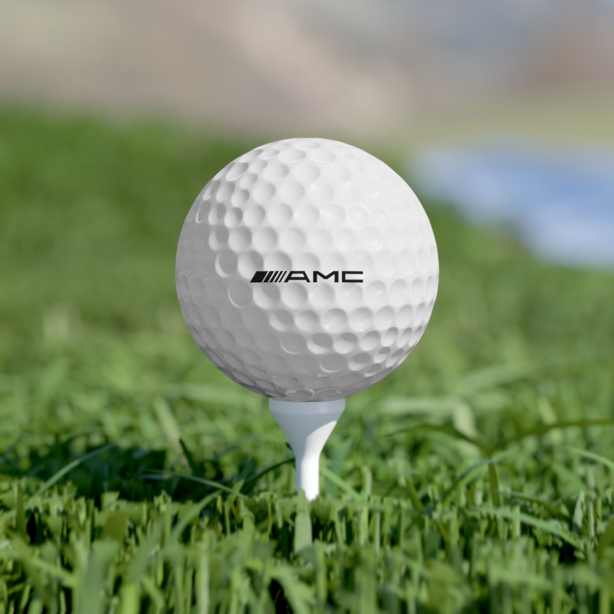 AMC Box Logo Golf Balls, 6pcs