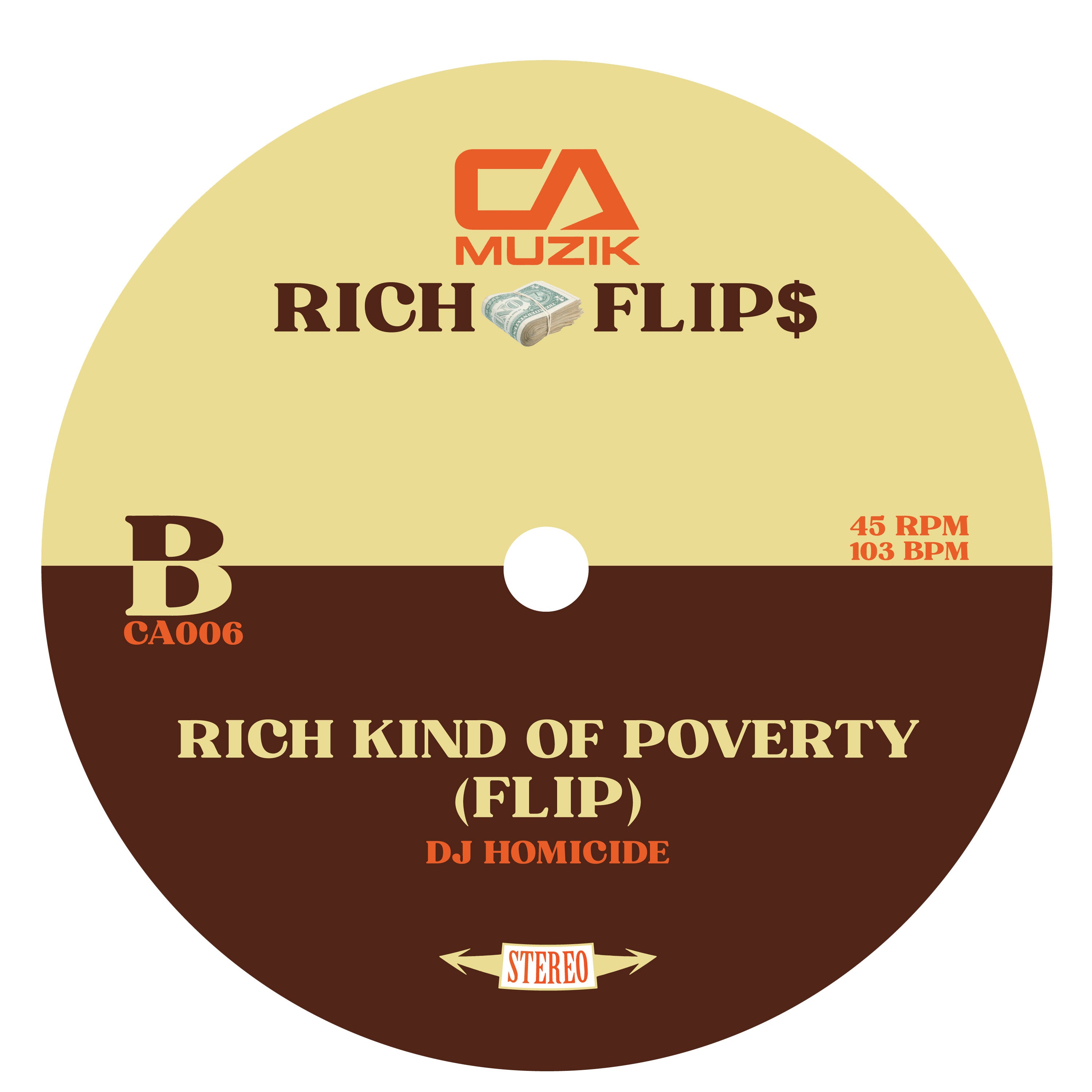 CA-006 Side B - Rich Kind of Poverty Flip