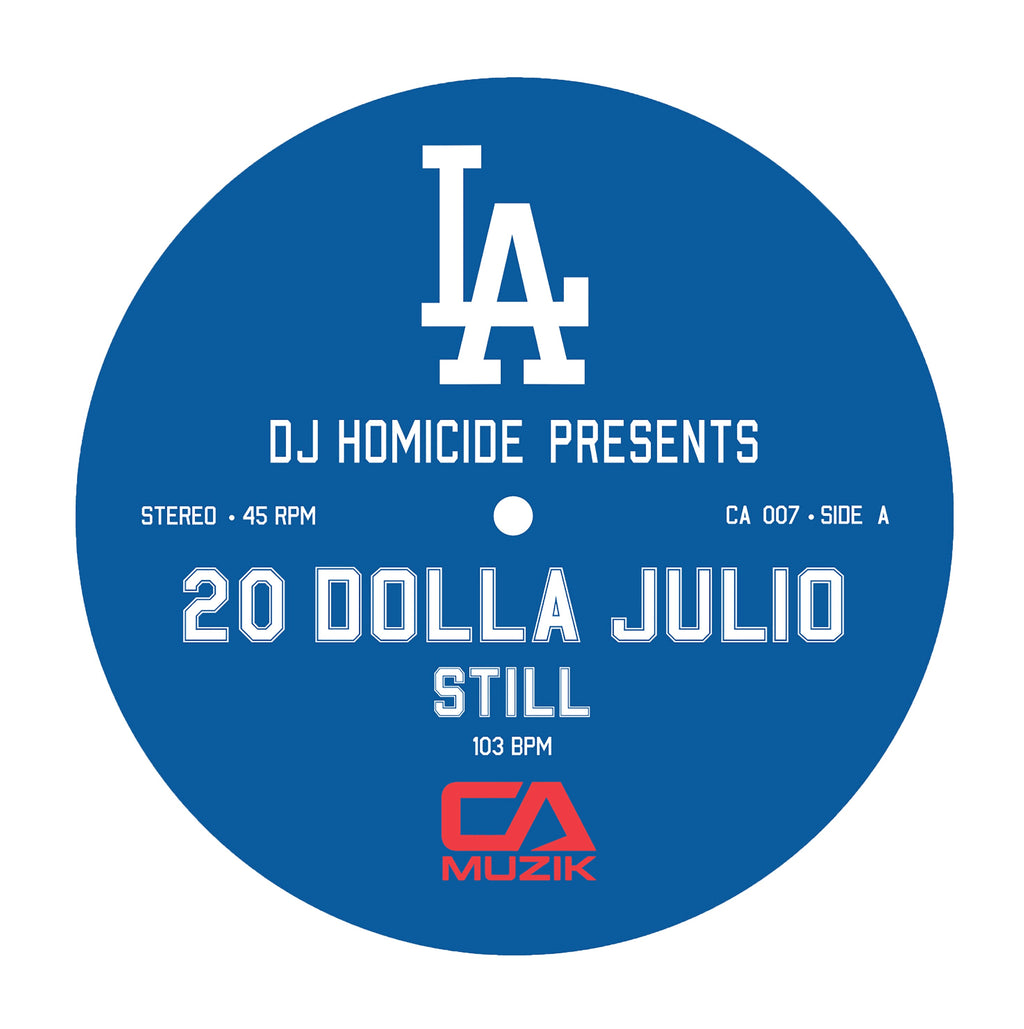 CA-007 DJ Homicide Presents - Side A label