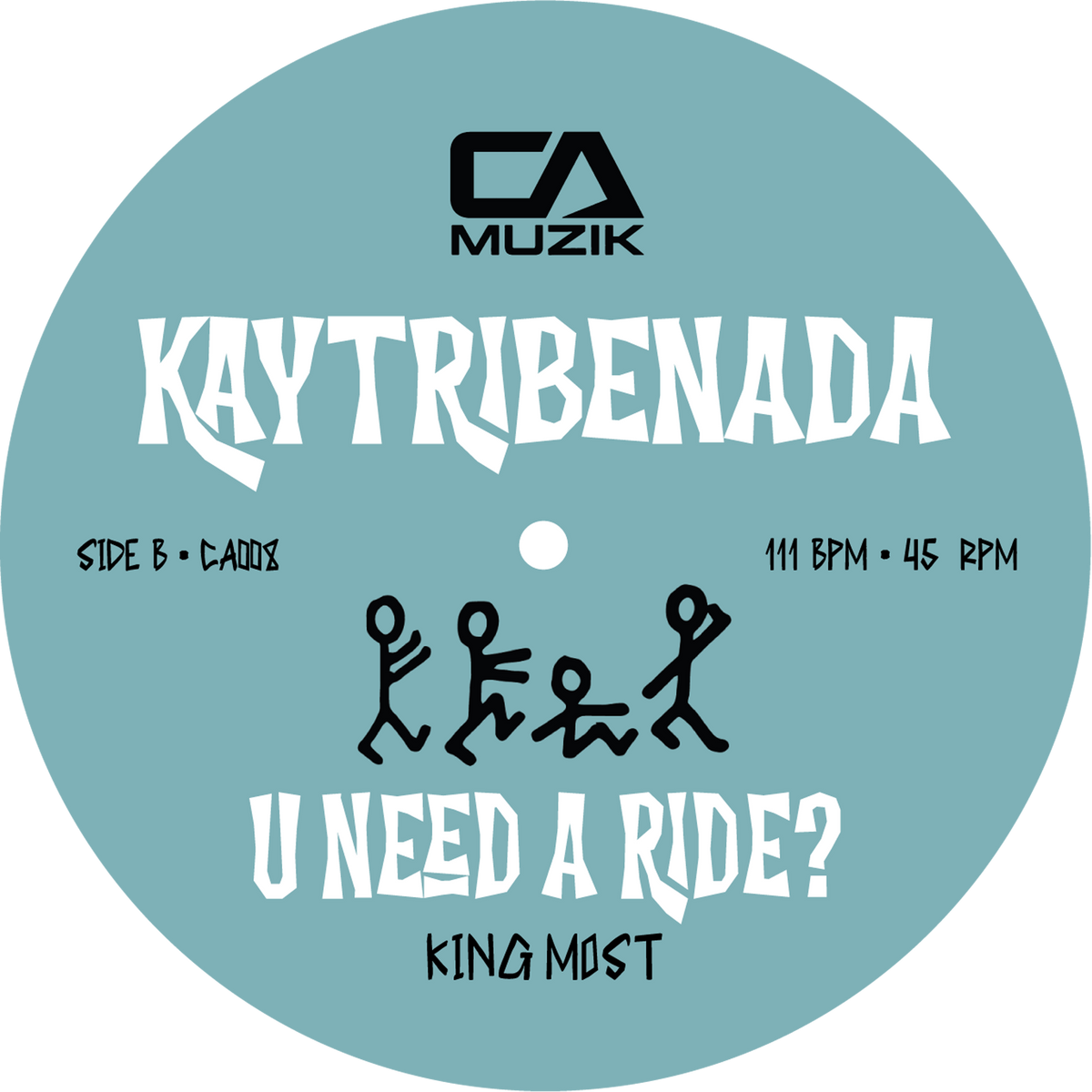 DJ Homicide & King Most - Kaytribenada / Devoted Chances b/w U Need A Ride? (7" Vinyl)