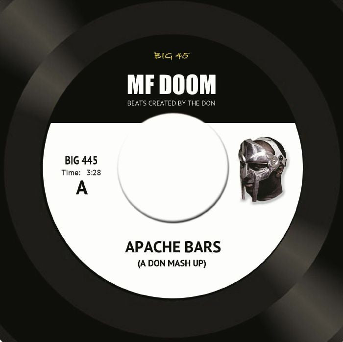 MF DOOM Apache Bars A Don Mash Up, side A record label