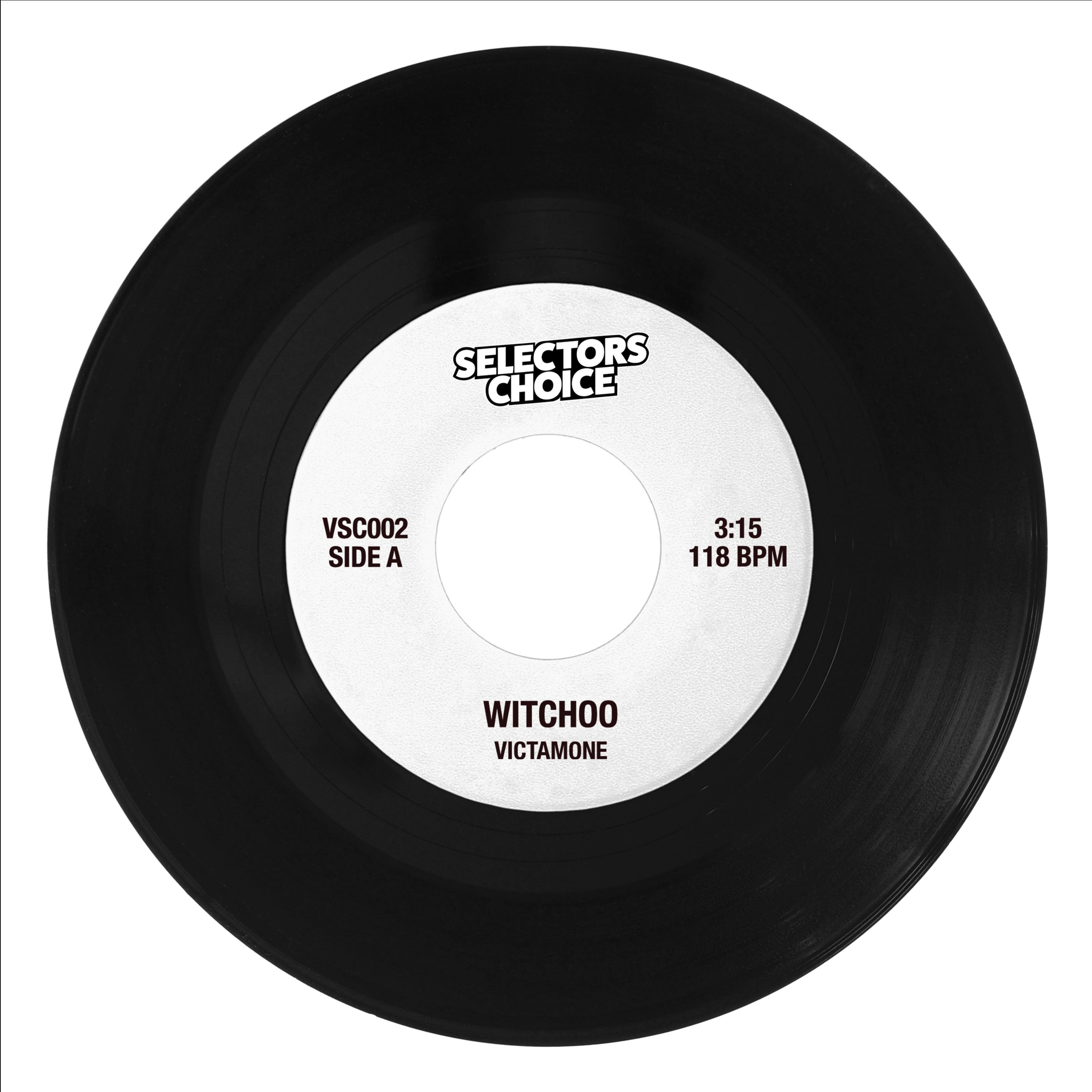 Victamone - Witchoo / Wonder Planet - Side A label