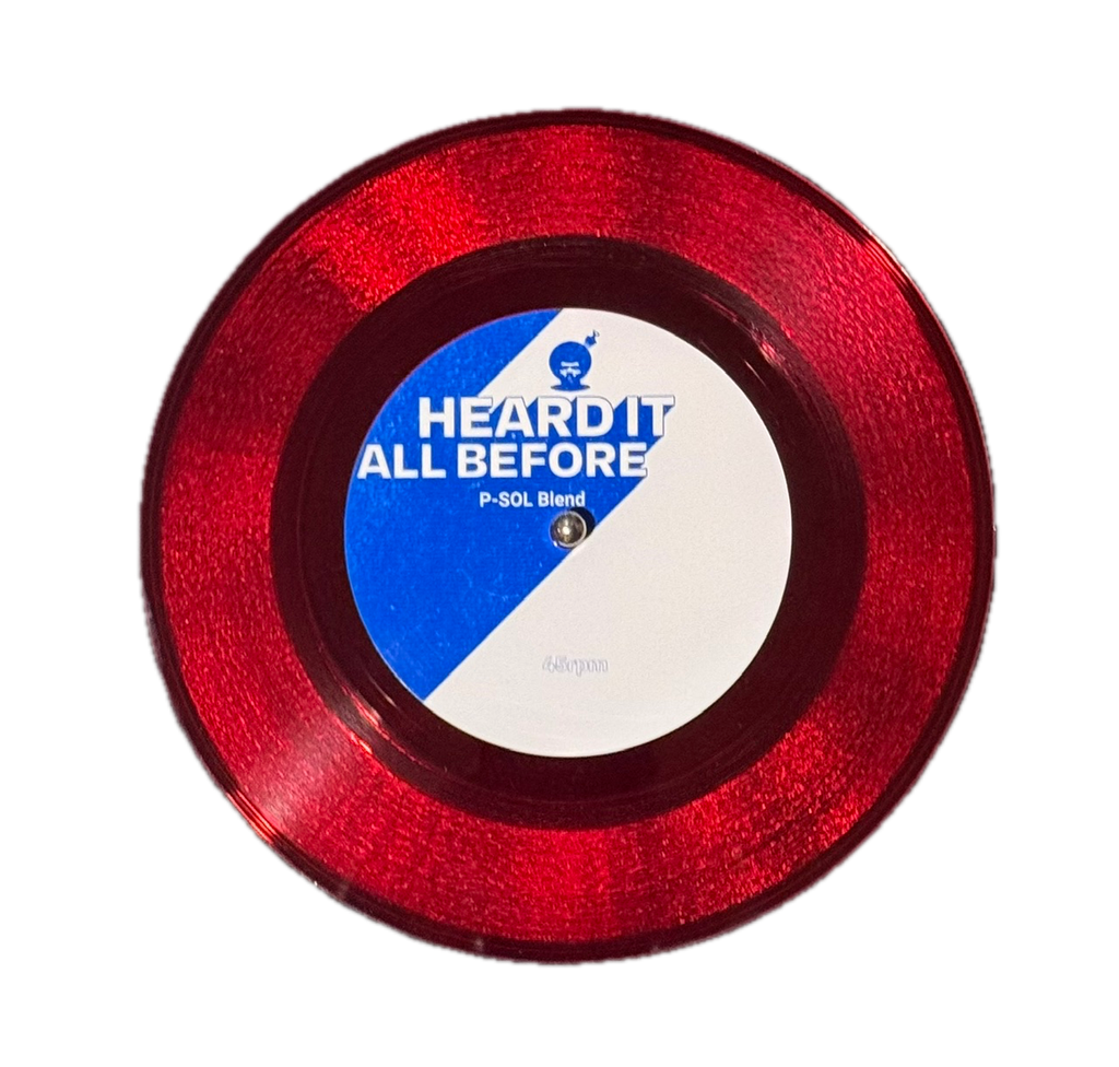 P-SOL Undone Wreck - Red Label Red Vinyl 7"