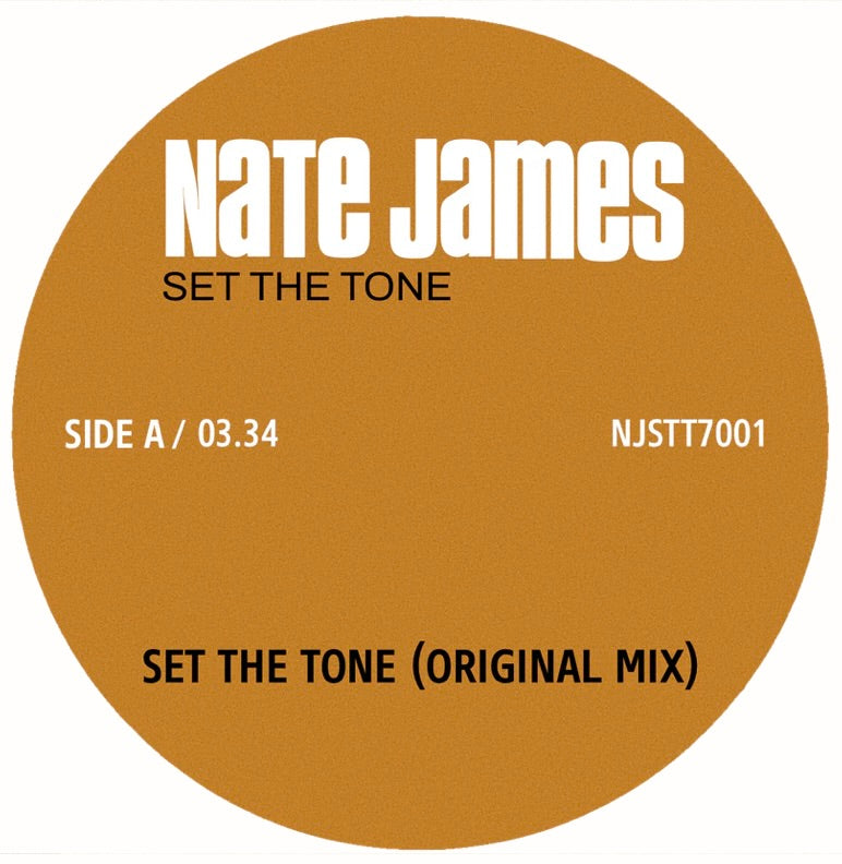 Nate James - Set The Tone Side A Label (NJSTT7001)