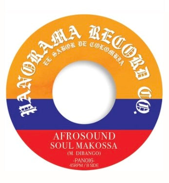 PAN016 label for Afrosound Soul Makossa, B-side