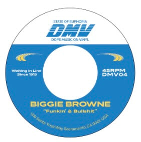 DMV004 B-side label featuring A Tribe Called Supreme Electric Energy