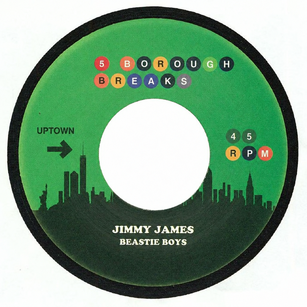 5 Borough Breaks Vol. 37 Side A label