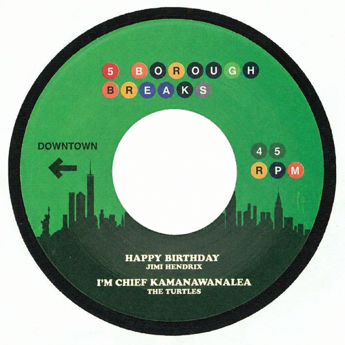 5 Borough Breaks Vol. 37 Side B label