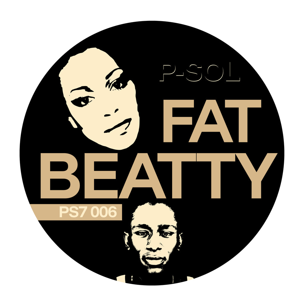 P SOL - Fat Beatty (Side 1) label art